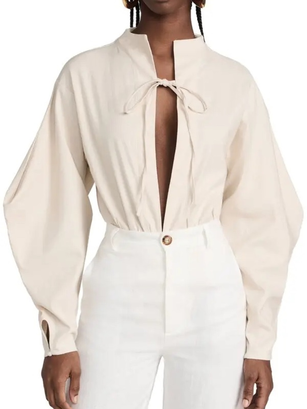 Andrea Iyamah Lino bodysuit